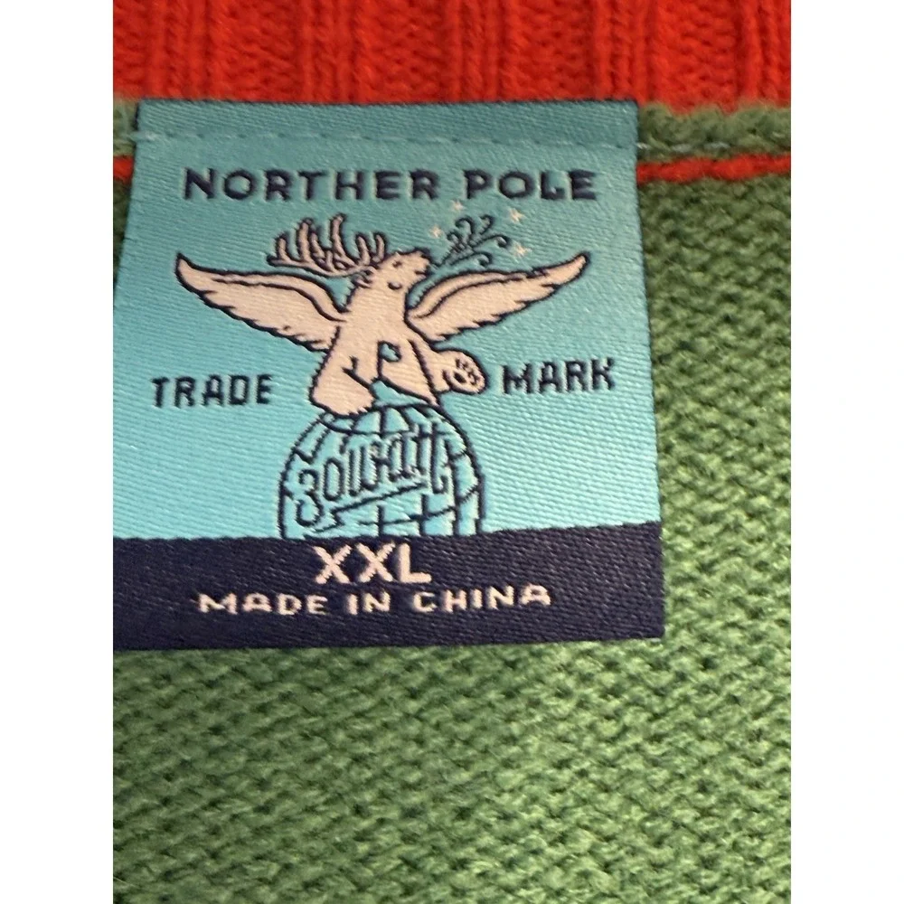 Norther Pole Dachshund‎ Christmas Sweater Wiener Dogs Pullover Women's Sz XXL